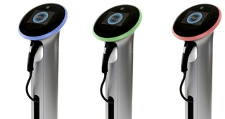 Illustration for article titled GE and Yves Behar Unveil Charge-Stations for Electric Cars